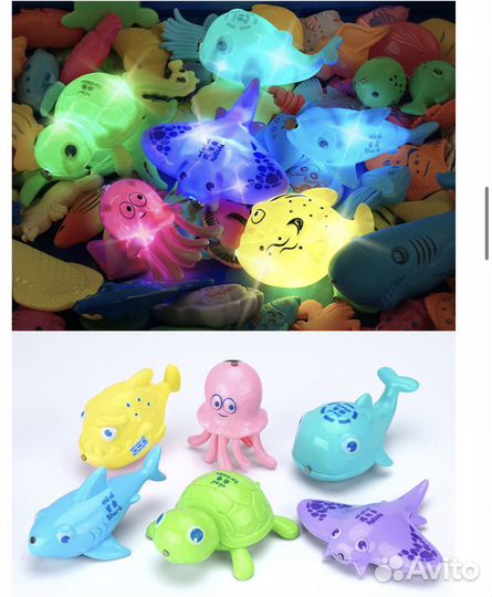 Детская рыбалка с бассейном