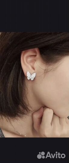 Van cleef arpels серьги и кулон