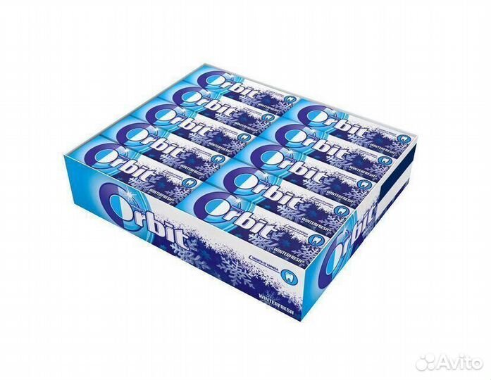 Опт - Жевательная резинка Orbit WinterFresh Без с