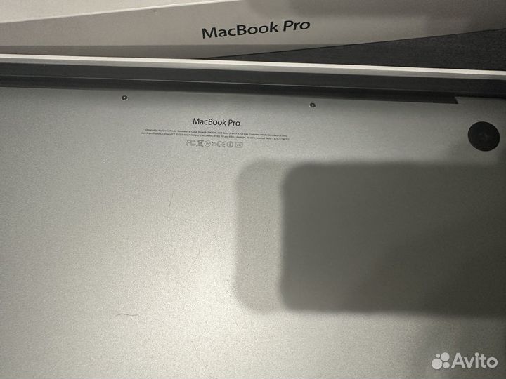MacBook Pro 15 intel i7 2013