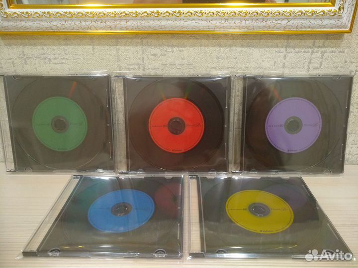 CD-R audio диски Mitsubishi 5 штук