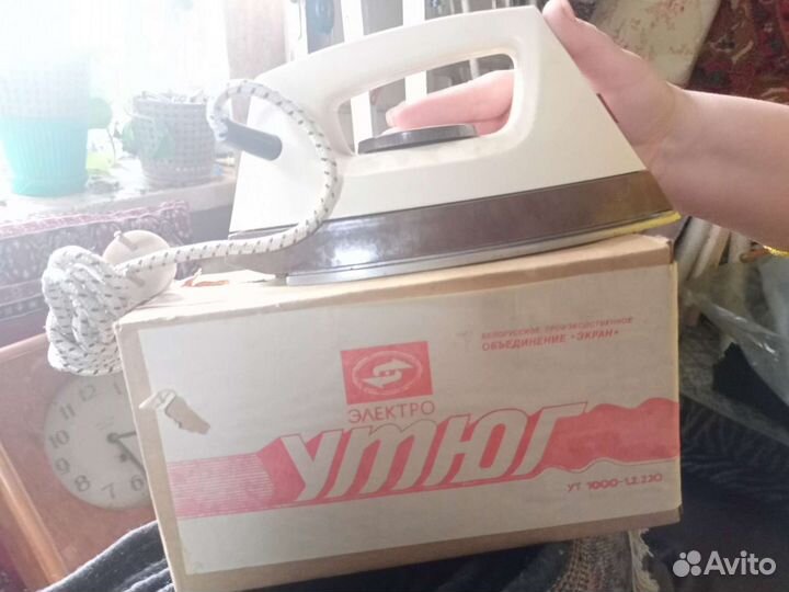 Утюг СССР новый