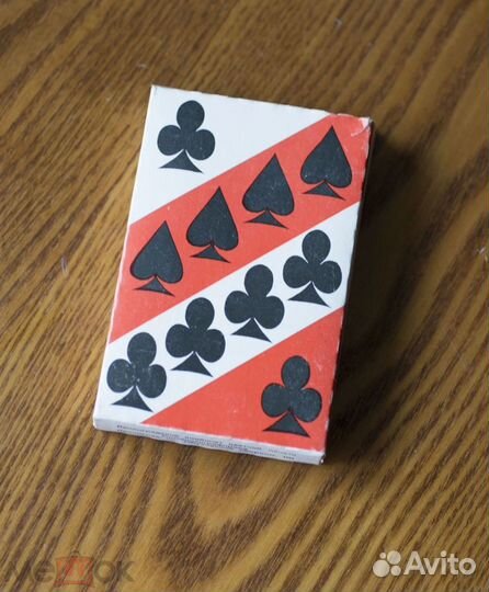 Карты игральные атласные 36 карт, СССР