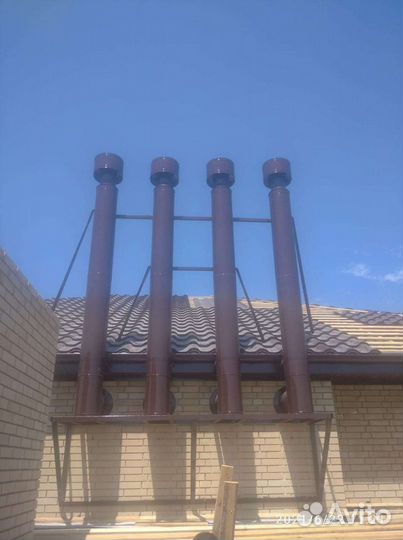 Изготовление и Монтаж дымоходов и вентиляции