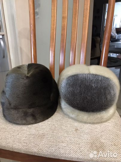 Мужская шапка нерпа морская