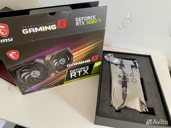 Видеокарта rtx 3060ti msi