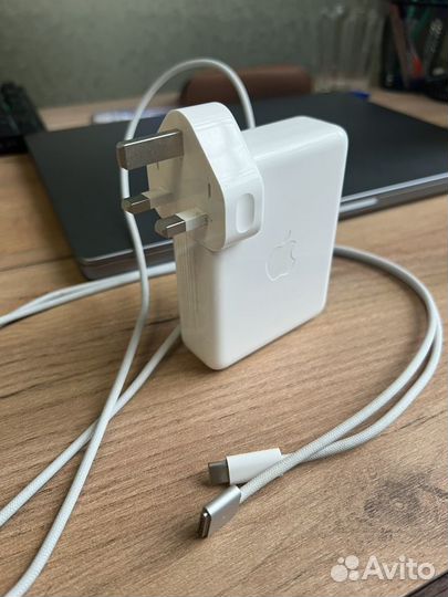 Apple 140W USB-C A2485 оригинал + зарядный кабель