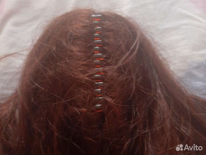 Волосы на заколках искусственные