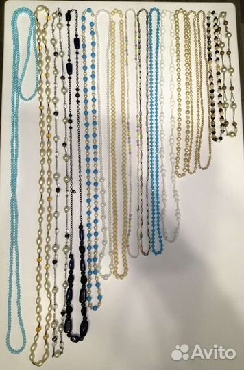 Бусы винтажные 13 штук СССР