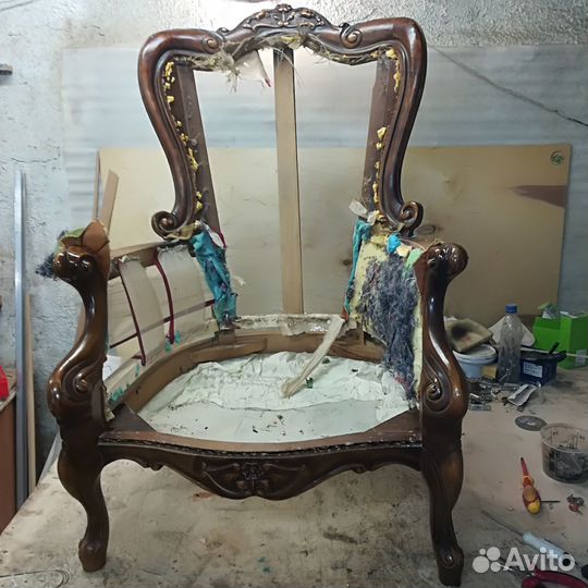 Реставрация, ремонт и перетяжка любой мебели