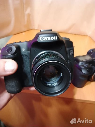 Зеркальный фотоаппарат canon 40d