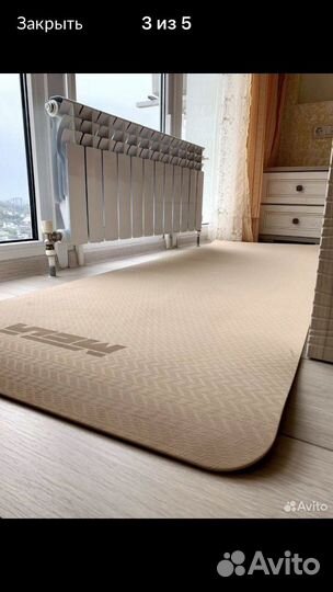 Коврик для йоги и фитнеса