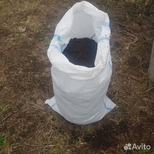 Перегной в мешках