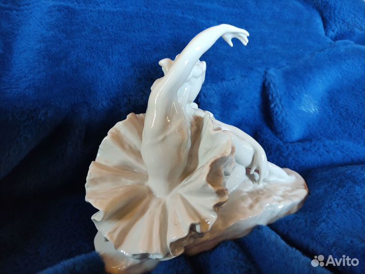 Редкая статуэтка.Балерина Уланова«Умирающий лебедь