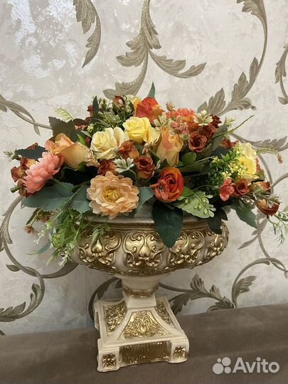 Искусственные цветы,букеты, декор