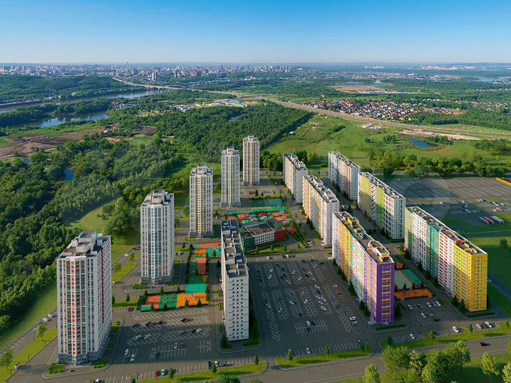 1-к. квартира, 45,7 м², 14/25 эт.