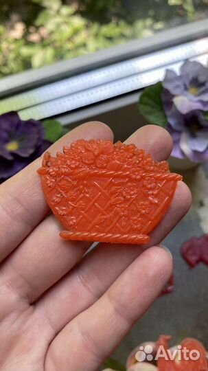 Елочные игрушки СССР колкий пластик
