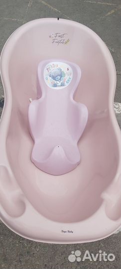 Ванночка для купания с горкой