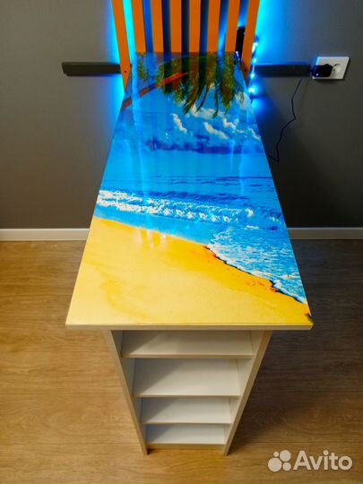 Барная стойка Райский пляж 120х40х112