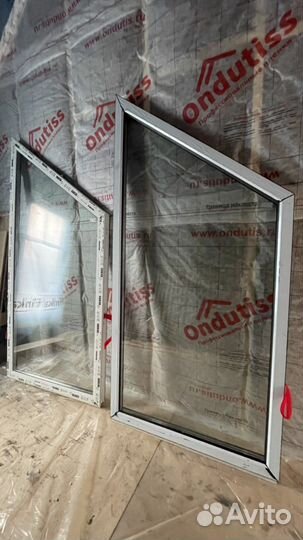 Окна пластиковые бу глухие