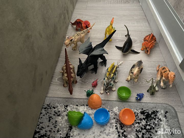 Конструктор,динозавры, дорога