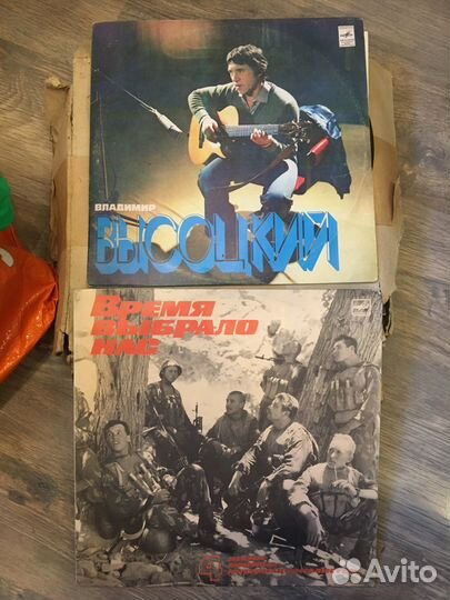 Виниловые пластинки Российская зарубежная эстрада