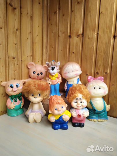 Резиновые игрушки СССР