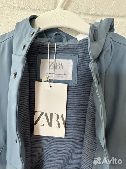 Дождевик куртка прорезиненный Zara 18-24