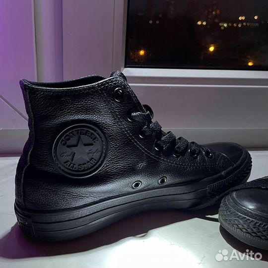 Кеды converse кожаные