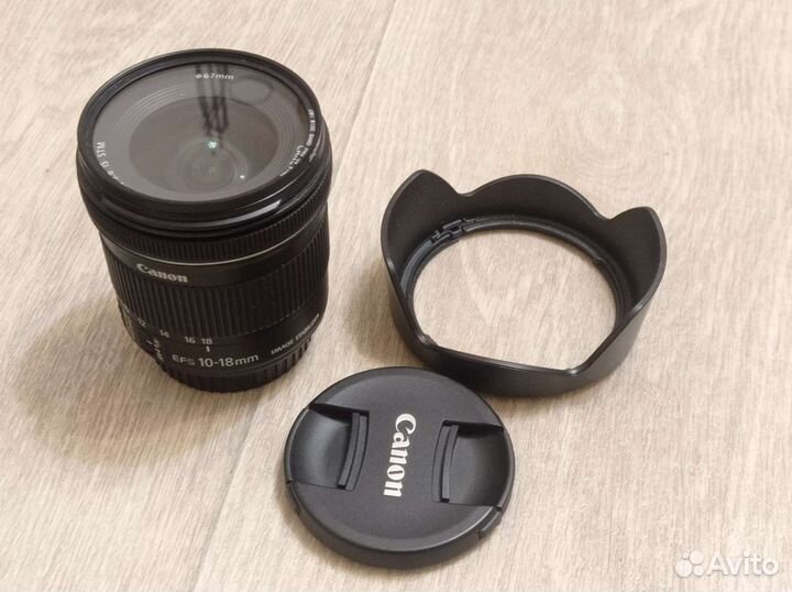 Объектив canon ef-s 10-18