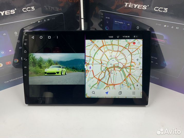 Магнитола Teyes 3/32 Тойота Камри В70