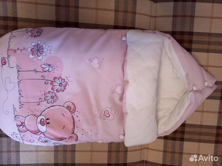 Конверт на выписку для девочки