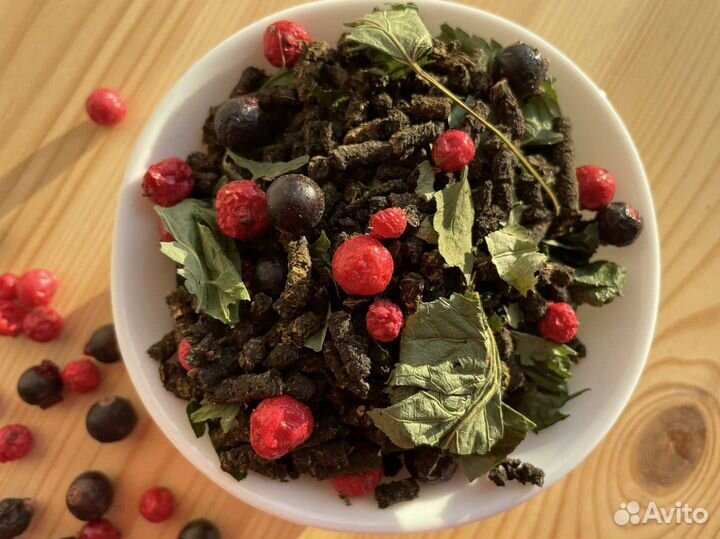 Иван-чай со смородиной 1 кг, крепкий