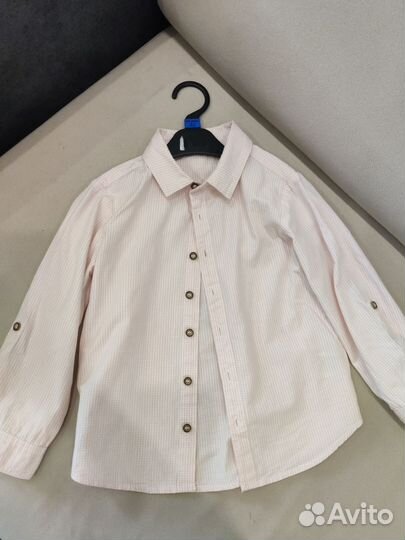 Комплект рубашка, жилетка и галстук-бабочка 110