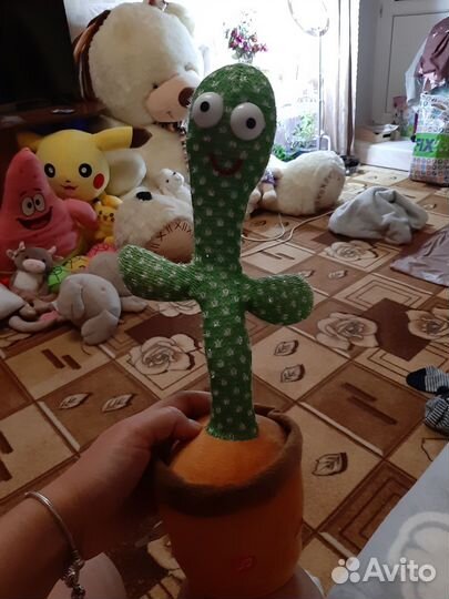 Игрушка кактус танцующий