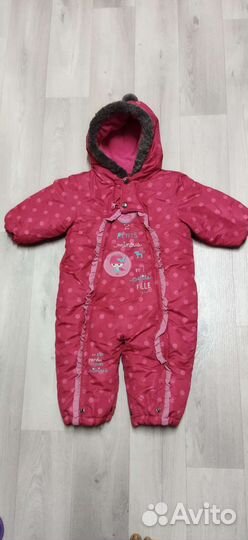 Зимний комбинезон для девочки