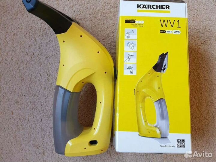 Аккумуляторный стеклоочиститель karcher