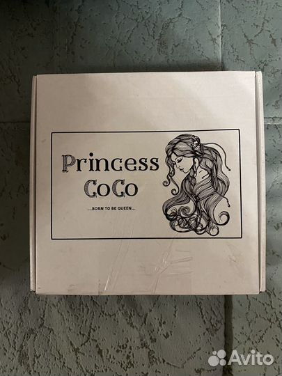 Диадема бренда Princess CoCo черная с голубым