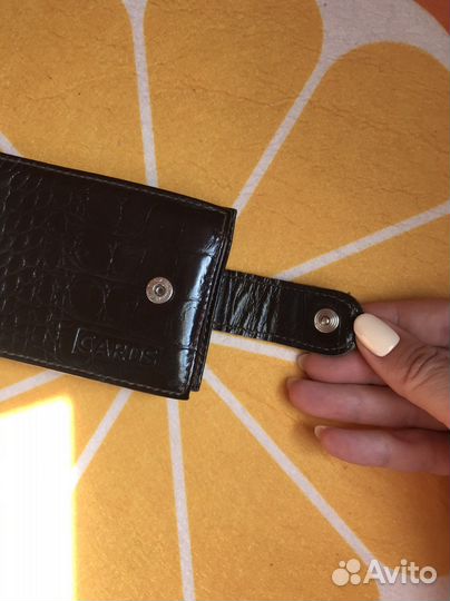 Кардхолдер кожаный