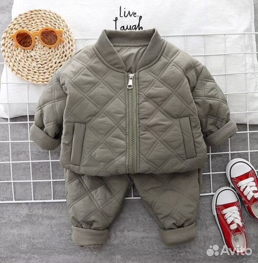 Костюм теплый детский размеры 80-110