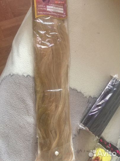 Трессы (волосы на прищепках)