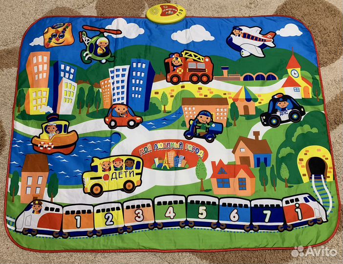 Развивающий коврик