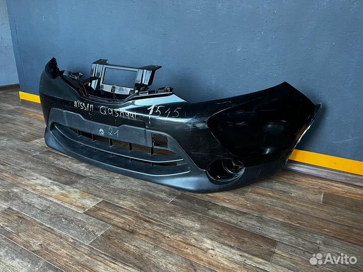 Передний бампер Nissan Qashqai 2