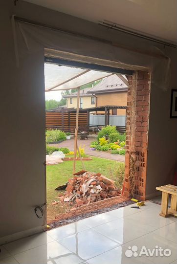 Алмазная резка проемов