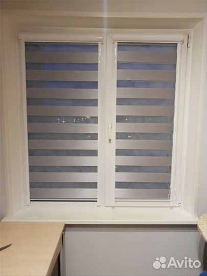 Рулонная штора на окно