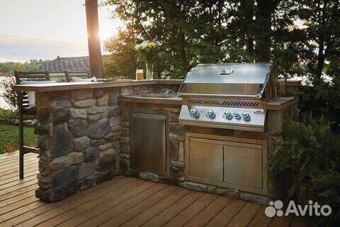 Встраиваемый газовый гриль Napoleon BIG-32