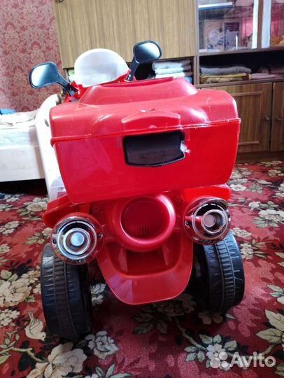 Электро мотоцикл детский бу в отличном состоянии