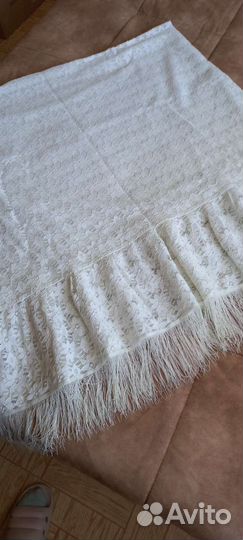 Гипюровое винтажное покрывало