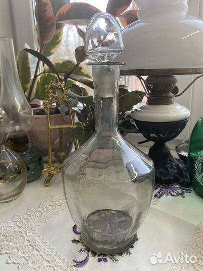 Графин,стекло, царская Россия, до 1917 года