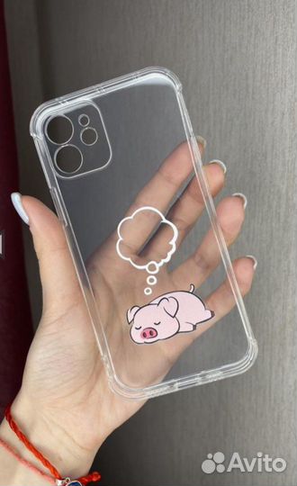 Силиконовый чехол iPhone XS 11 12 новый
